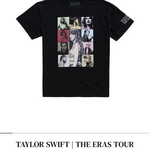 Taylor Swift The Eras Tour Charcoal Tee